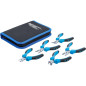 Jeu de Pinces Mini Électronique 5 pcs - Précision et Maniabilité, Acier, Zones Difficiles - D-Work Jeu de Pinces Mini Électronique 5 pcs - Précision et Maniabilité, Acier, Zones Difficiles - D-Work