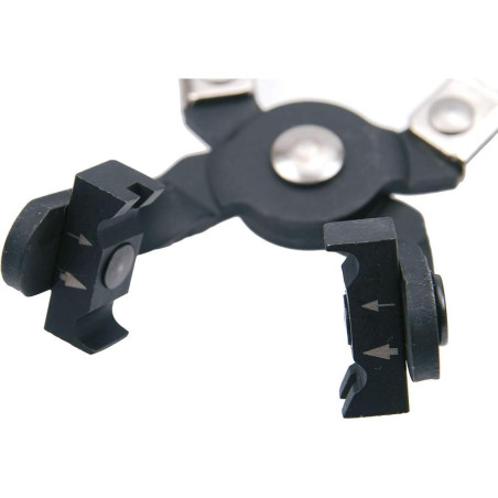 Pince pour Colliers de Serrage CLIC CLIC-R 190 mm - Acier, Précision et Robustesse, Pro - D-Work