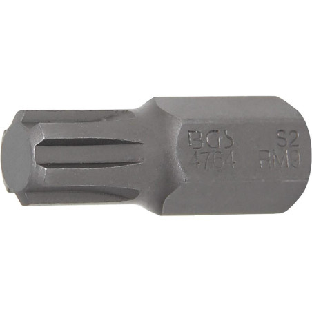 Embout 30 mm 10 mm (3/8 ) Profil Cannelé M9 - - Précision et Compatibilité RIBE - BGS