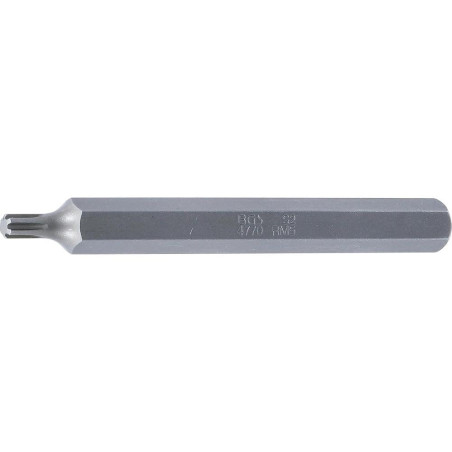 Douille à Embouts 100 mm 10 mm (3/8 ) - Profil Cannelé pour RIBE - Précision et Robustesse - BGS