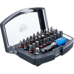 Jeu d Embouts Couleur 32 pcs - Précision et Polyvalence, Pro, Acier, Assortiment Complet - D-Work