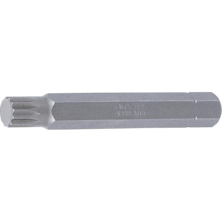Embout M10 75 mm - Denture Multiple Intérieure XZN - Précision et Durabilité, Acier, Zones Difficiles - D-Work