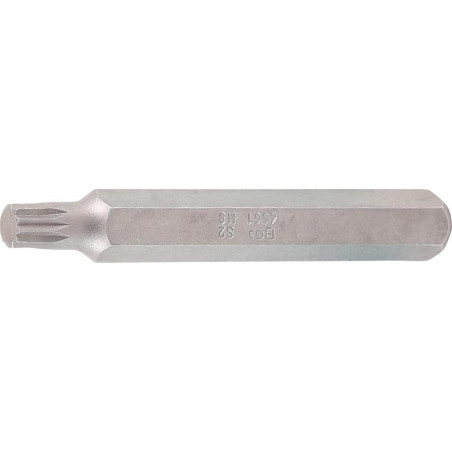 Embout M8 75 mm - Denture Multiple Intérieure XZN 10 mm (3/8 ) - Précision et Durabilité - BGS