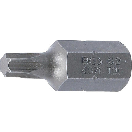 Embout T30 Torx 10 mm x 30 mm - - Précision et Durabilité - BGS