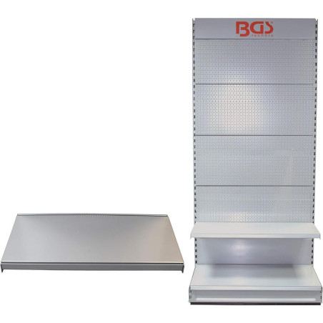 Tablette Supplémentaire 1000x470 mm - - Résistante et Pratique pour Rangement - BGS