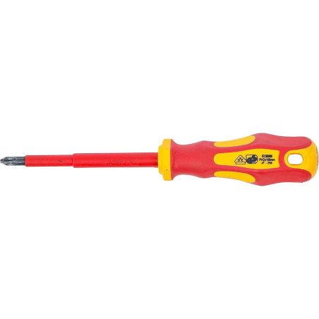 Tournevis Spécial VDE Cruciforme PH2 100 mm - Isolation Sécurisée - - BGS