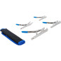 Jeu de Pinces Étau 4 pcs - Acier, Précision et Robustesse - Pro - D-Work Jeu de Pinces Étau 4 pcs - Acier, Précision et Robustesse - Pro - D-Work