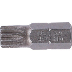 Jeu d Embouts 10 mm (3/8) - Denture Multiple Intérieure XZN - 6 pcs - Précision et Robustesse - D-Work