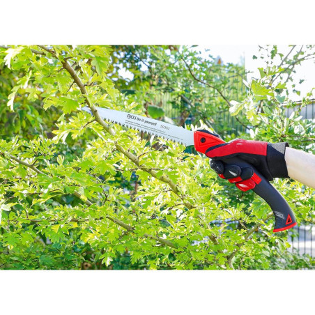 Scie Pliante 514 mm - Lame Acier, Compacte et Pratique - D-Work