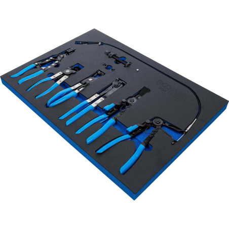 Insert de Servante d Atelier 3/3 - Jeu de Pinces pour Colliers - Organisation et Accessibilité Optimale - - BGS
