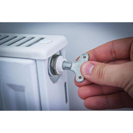 Jeu de Clés de Purge Radiateurs 3 pcs - Acier, Compact et Pratique, Pro - D-Work