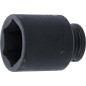 Douille à Embouts Choc 55 mm - Résistante et Précise, Acier, Pro - D-Work Douille à Embouts Choc 55 mm - Résistante et Précise, Acier, Pro - D-Work