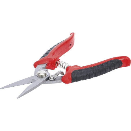 Ciseaux Universels 180 mm - Acier Inoxydable - Précision et Durabilité, Plastique, Pro - D-Work