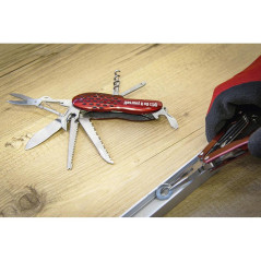 Jeu d Outils Multifonctions Inoxydable - 2 pcs - Compact et Durable, Acier - D-Work