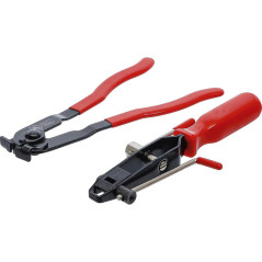 Jeu de Pinces pour Colliers de Soufflets - 2 pcs - Acier, Précision et Robustesse - D-Work