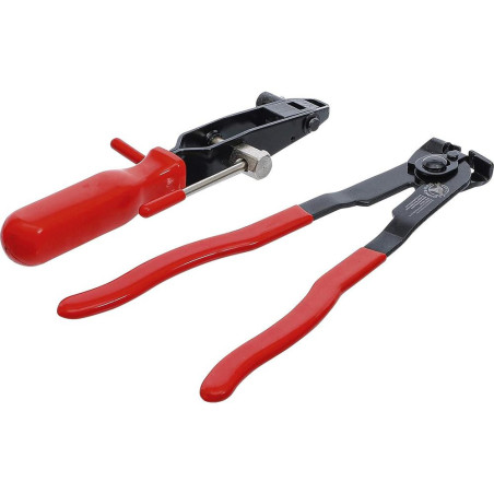 Jeu de Pinces pour Colliers de Soufflets - 2 pcs - Acier, Précision et Robustesse - D-Work