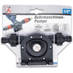 Pompe pour Perceuse 1/2 - 1000 l/h - Compatible et Pratique - BGS