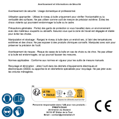 Niveau à Bulle 600 mm - Précision et Robustesse - - BGS