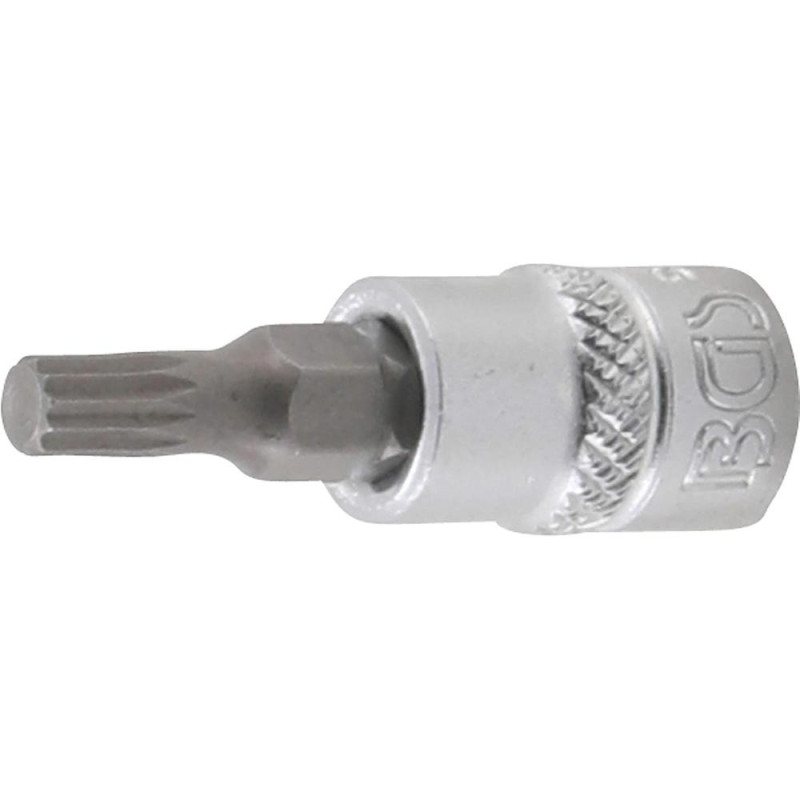 Douille à Embouts 6,3 mm (1/4 ) - Denture Multiple Intérieure XZN M5 - Précision et Robustesse - BGS