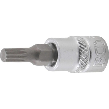 Douille à Embouts 6,3 mm (1/4 ) - Denture Multiple Intérieure XZN M5 - Précision et Robustesse - BGS