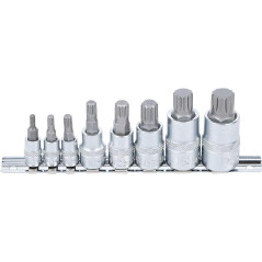 Jeu de Douilles et Embouts Denture Multiple Intérieure XZN M4-M16 - 8 pcs - Précision et Polyvalence - D-Work