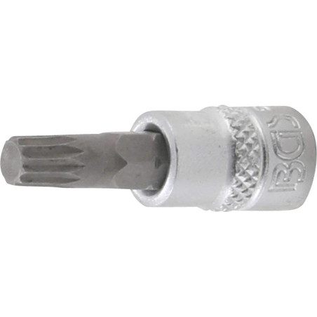 Douille à Embouts 6,3 mm (1/4 ) M6 - Denture Multiple Intérieure XZN - Précision et Robustesse - BGS