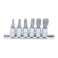 Douille à Embouts 6,3 mm (1/4) M6 - Denture Multiple Intérieure XZN - Précision et Robustesse - D-Work