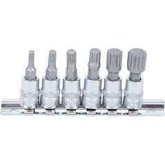Douille à Embouts 6,3 mm (1/4) - Denture Multiple Intérieure XZN M4 - Précision et Robustesse - D-Work