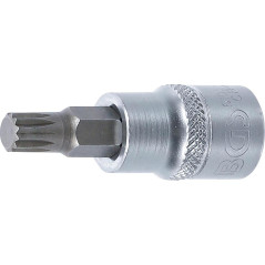 Douille à Embouts 10 mm (3/8) - Denture Multiple Intérieure XZN M8 - Précision et Robustesse, Acier - D-Work