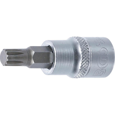 Douille à Embouts 10 mm (3/8 ) - Denture Multiple Intérieure XZN M8 - Précision et Robustesse - BGS