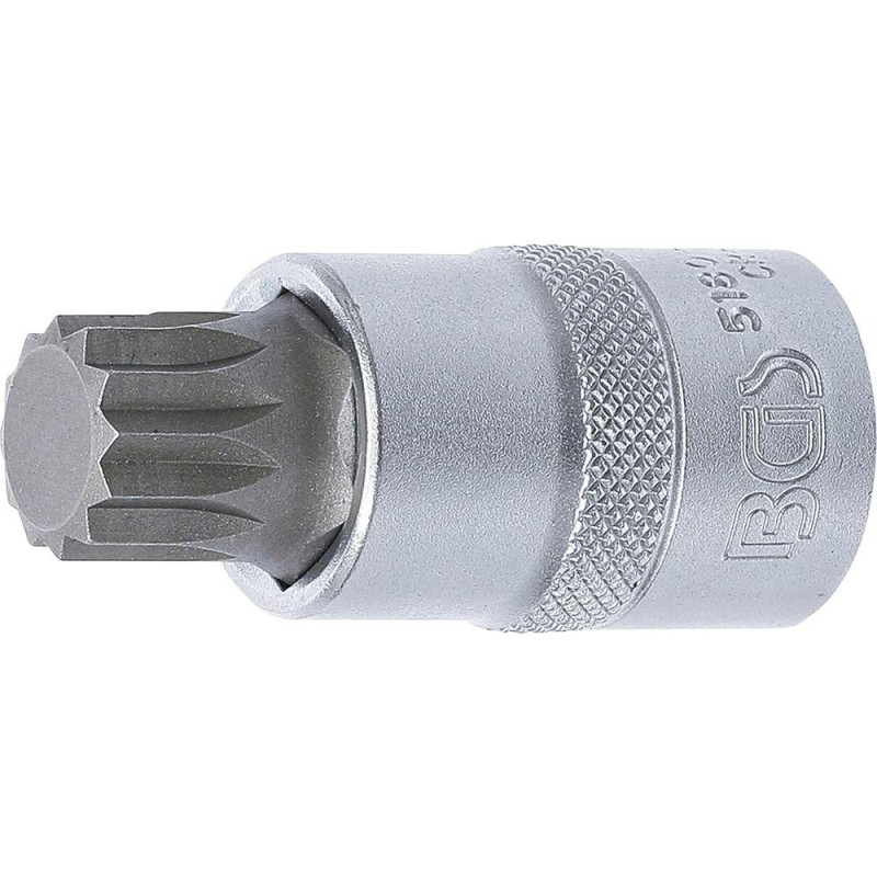 Douille à Embouts 12,5 mm (1/2\ ) M17 - Denture Multiple Intérieure XZN - Précision et Robustesse - BGS