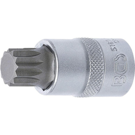 Douille à Embouts 12,5 mm (1/2\ ) M17 - Denture Multiple Intérieure XZN - Précision et Robustesse - BGS