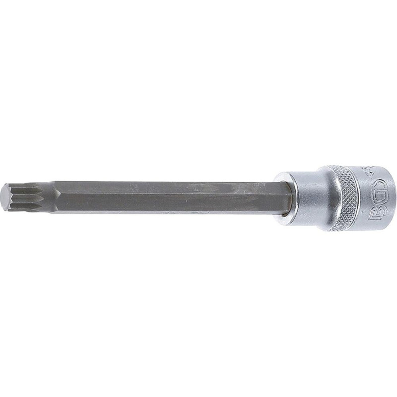 Douille à Embouts 140 mm - 12,5 mm (1/2), Denture Multiple Intérieure XZN - Précision et Robustesse - D-Work Douille à Embouts 140 mm - 12,5 mm (1/2), Denture Multiple Intérieure XZN - Précision et Robustesse - D-Work