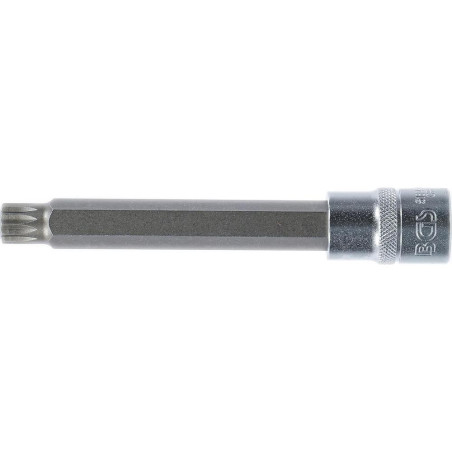 Douille à Embouts 140 mm - 12,5 mm (1/2 ) M14, Denture Multiple Intérieure XZN - Précision et Robustesse - BGS