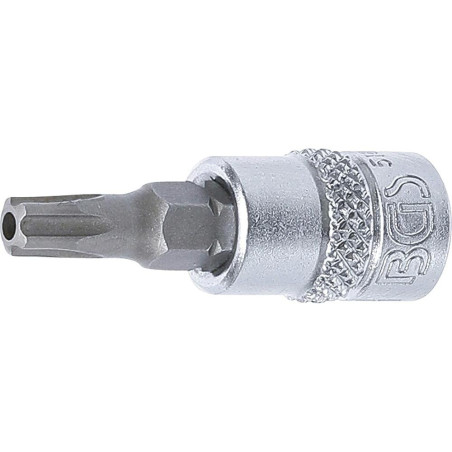 Douille à Embouts 6,3 mm (1/4 ) Profil TS Torx Plus - Perçage TS27 - Précision et Fiabilité - BGS
