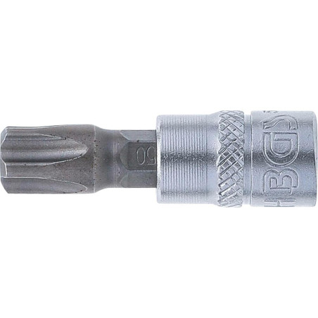 Douille à Embouts 6,3 mm (1/4 ) Profil TS pour Torx Plus - Perçage TS50 - Précision et Fiabilité - BGS