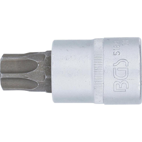 Douille à Embouts 20 mm (3/4) Profil T Torx T100 - Précision et Robustesse, Acier - D-Work