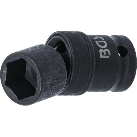 Douille à Rotule Choc 12,5 mm (1/2) 18 mm - Utilisation Professionnelle, Zones Difficiles, Acier Résistant - D-Work