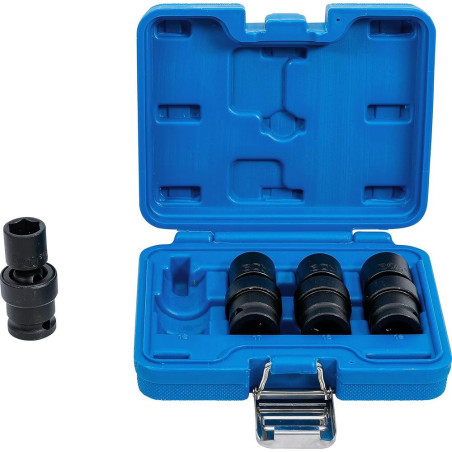 Jeu de Douilles à Rotule Choc 12,5 mm (1/2 ) - - Résistance et Précision - BGS