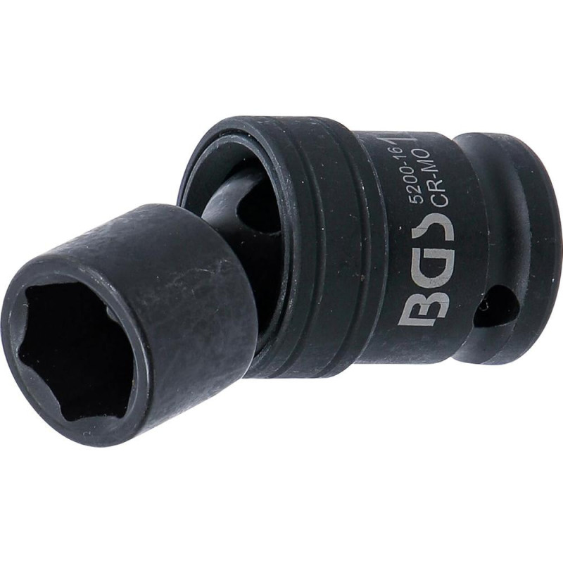 Douille à Rotule Choc 12,5 mm (1/2 ) - 16 mm - Précision et Robustesse - BGS