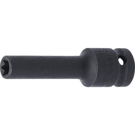 Douille à Choc Longue Profil E 12,5 mm (1/2 ) E10 Résistante et Précise - BGS