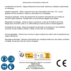 Douille à Choc Longue Profil E 12,5 mm (1/2 ) E10 Résistante et Précise - BGS