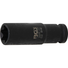 Douille à Choc Longue Profil E 1/2 E22 - Acier Résistant - Usage Professionnel - BGS