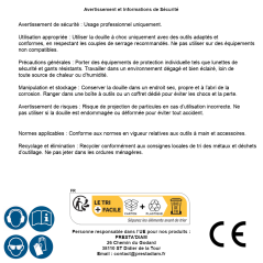 Douille à Choc Longue Profil E 12,5 mm (1/2) E14 - Puissance et Durabilité, Acier - D-Work