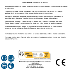 Douille à Choc Longue Profil E 12,5 mm (1/2 ) E20 - Résistante et Précise - BGS