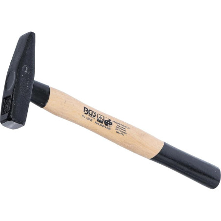 Marteau Mécanicien 200g - Manche Hickory, Norme DIN 1041 - Précision et Confort d Usage, Pro - D-Work