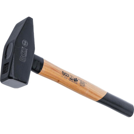 Marteau Mécanicien 2000 g - Manche Hickory, Norme DIN 1041 - Robustesse et Confort d Usage, Pro - D-Work