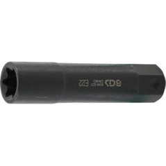 Douille de Clé à Douilles Extra Longue 22 mm - Profil E18 - Précision et Accessibilité, Acier - D-Work
