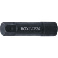 Douille de Clé à Douilles Extra Longue E24 - Profil E, 22 mm - Précision et Accessibilité Optimale - BGS