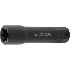 Douille de Clé à Douilles Extra Longue E24 - Profil E, 22 mm - Précision et Accessibilité Optimale - D-Work